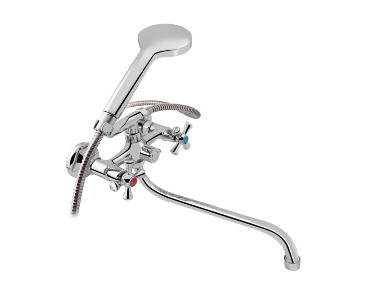 Смеситель для ванны Lidz Lamb 1401 Chrome