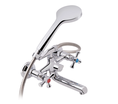 Смеситель для ванны Lidz Lamb 142 Chrome