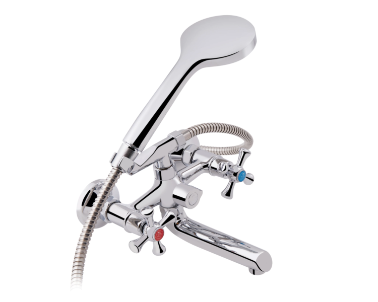 Смеситель для ванны Lidz Lamb 142 Chrome