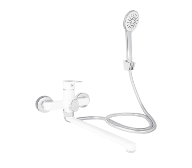 Смеситель для ванны Lidz Latwa 005 White