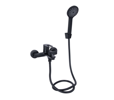 Смеситель для ванны Lidz Latwa 006 Black