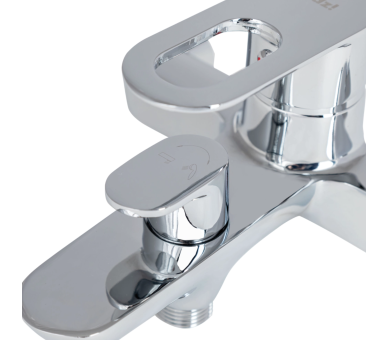 Змішувач для ванни Lidz Latwa 006 Chrome