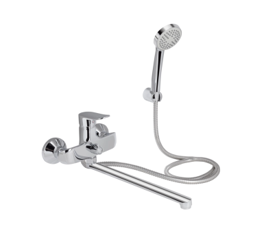 Смеситель для ванны Lidz Wieza 005 Chrome