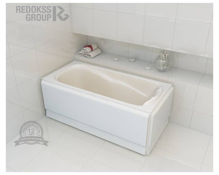 Акрілова ванна Redokss San Sassari 150x75