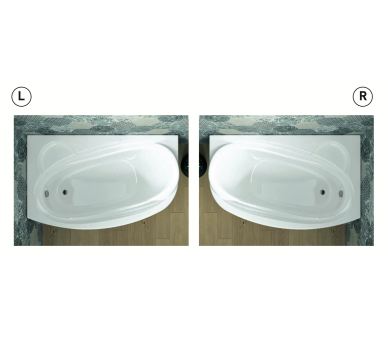 Гідромасажна ванна WGT Rialto TURANO 170x90 L/R