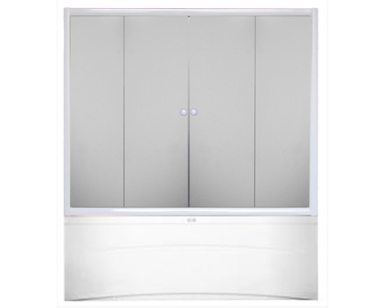 Штора для ванны 180x140 KO&PO F180 W Штора для ванны 180x140 KO&PO F180 W