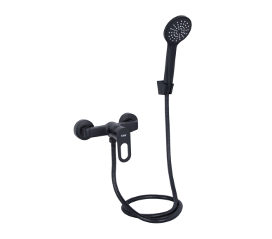 Змішувач для душу Lidz Latwa 010 Black