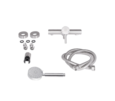 Змішувач для душу Lidz Aria 010 Nickel