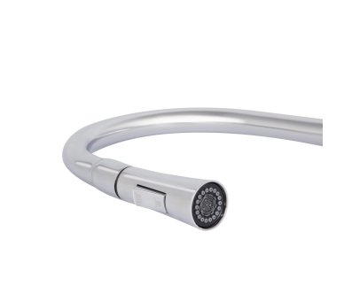 Смеситель для кухни выдвижной Qtap Vlasta New Chrome
