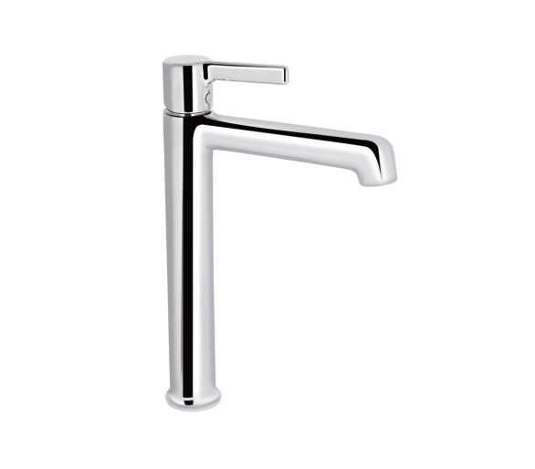 Смеситель для раковины высокий Qtap Cardinal Chrome