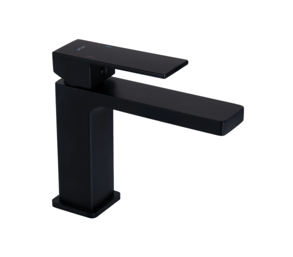 Смеситель для раковины Qtap Gemini Black Matt