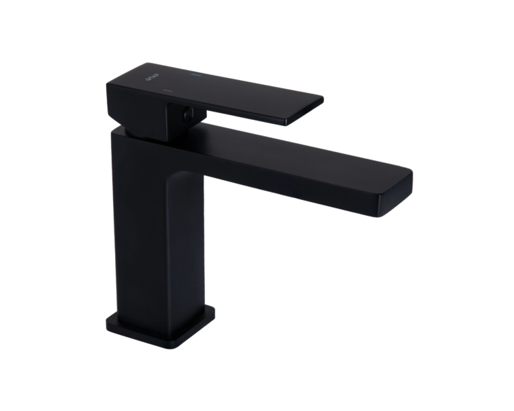 Смеситель для раковины Qtap Gemini Black Matt