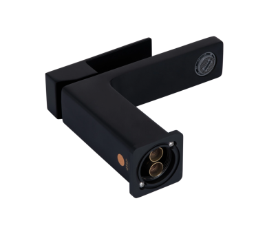 Змішувач для раковини Qtap Gemini Black Matt