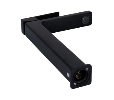 Смеситель для раковины высокий Qtap Gemini Black Matt