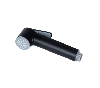 Смеситель для раковины (с гигиеничным душем) Qtap Grand Black Matt