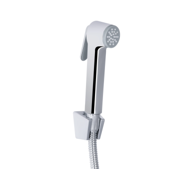 Змішувач для раковини (з гігієнічним душем) Qtap Grand White