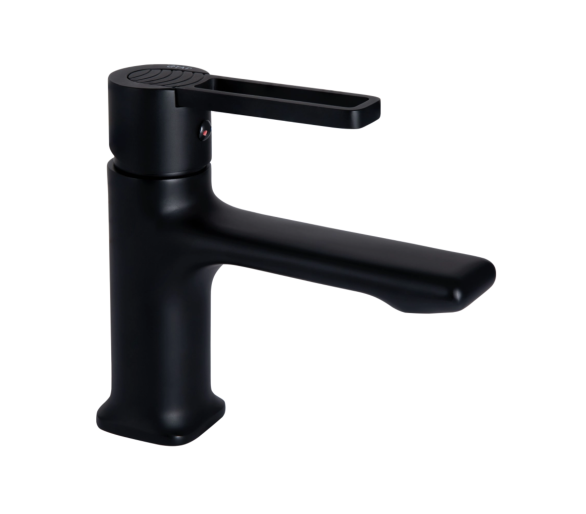 Смеситель для раковины Qtap Taurus Black Matt