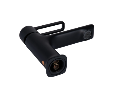 Смеситель для раковины Qtap Taurus Black Matt