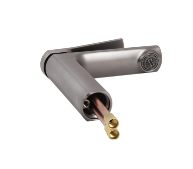 Змішувач для раковини Qtap Slavonice Gunmetal
