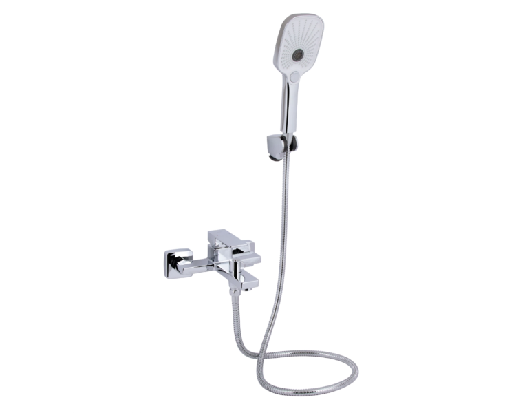 Смеситель для ванны Qtap Gemini Chrome