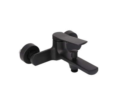 Смеситель для ванны Qtap Slavonice Black Matt