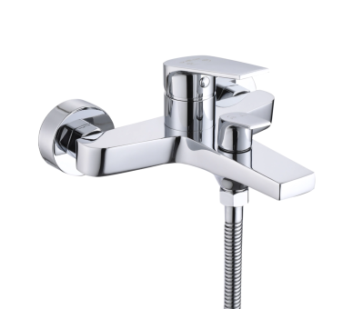 Смеситель для ванны Qtap Stenava New Chrome
