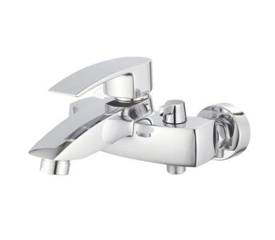 Смеситель для ванны Qtap Swan Eco Chrome