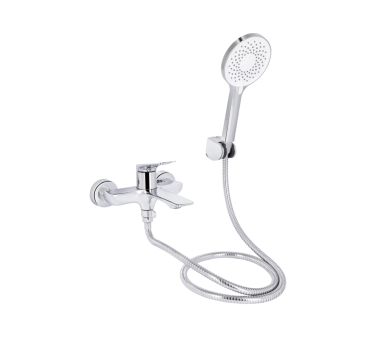Смеситель для ванны Qtap Vlasta New Chrome