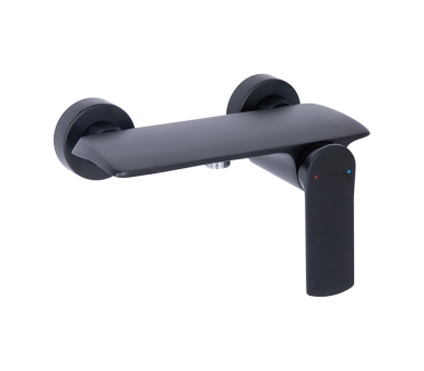Смеситель для душа Qtap Slavonice Black Matt