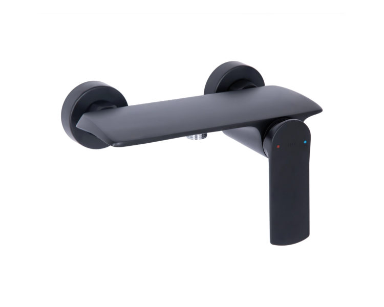 Смеситель для душа Qtap Slavonice Black Matt