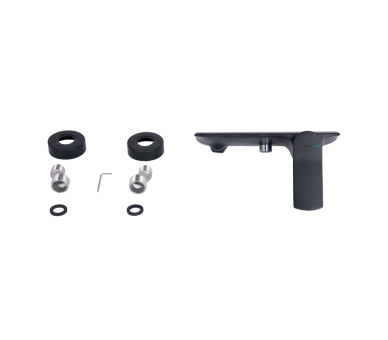 Смеситель для душа Qtap Slavonice Black Matt