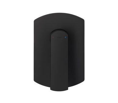 Смеситель скрытый Qtap Slavonice Black Matt