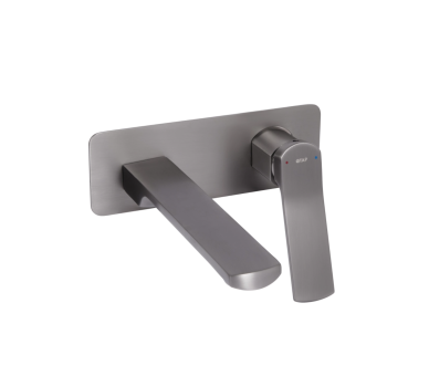 Смеситель скрытый Qtap Slavonice Gunmetal