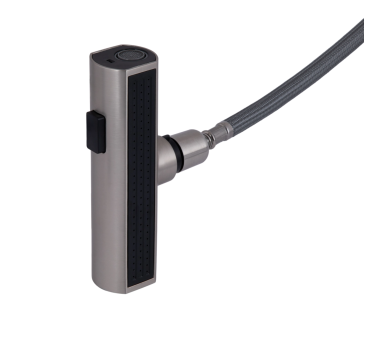 Смеситель для кухни выдвижной Lidz Aria 015FLT Nickel