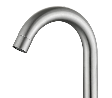 Змішувач для кухні Lidz Wind Nickel