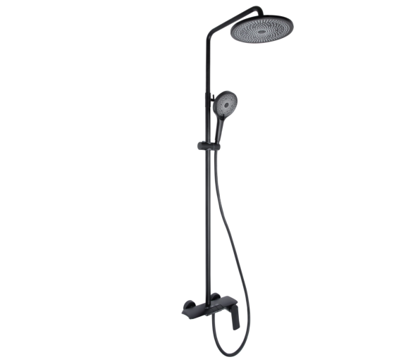 Душова система 3 спож. SlavoniceR Qtap Black Matt