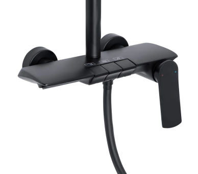 Душова система 3 спож. SlavoniceR Qtap Black Matt
