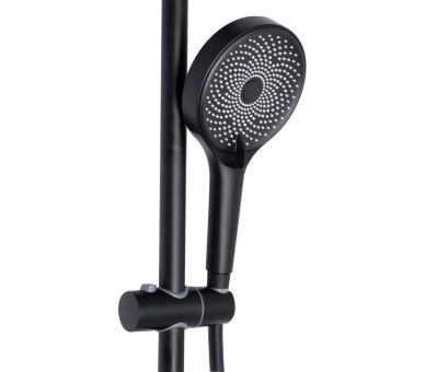Душова система 3 спож. SlavoniceR Qtap Black Matt