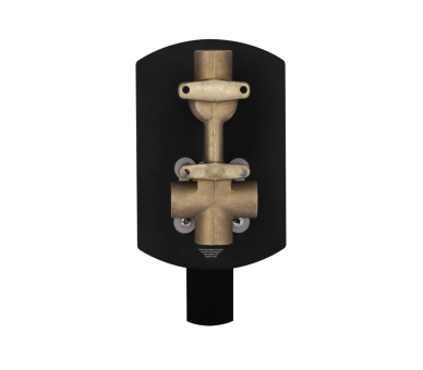 Душевая система скрытая 2 потр. Qtap Slavonice Black Matt