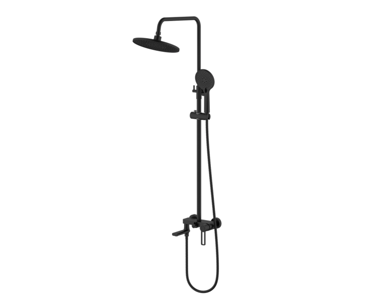 Душова система 3 спож. Taurus Qtap Black Matt