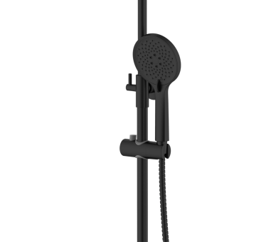 Душевая система 3 потр. Taurus Qtap Black Matt