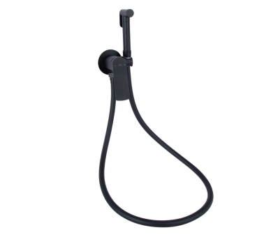 Набор для гигиенического душа Slavonice Qtap Black Matt