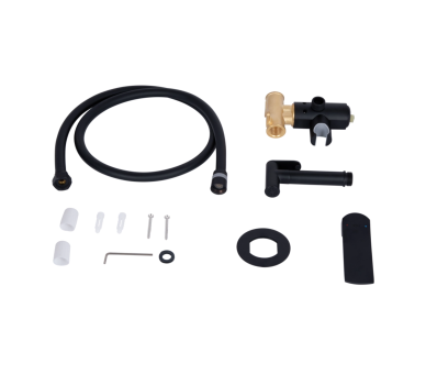 Набор для гигиенического душа Slavonice Qtap Black Matt