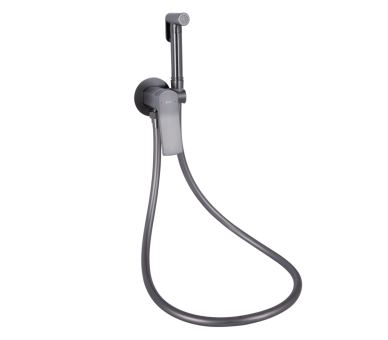 Набор для гигиенического душа Slavonice Qtap Gunmetal