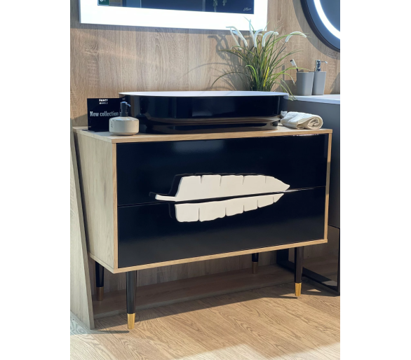 Тумба Fancy Marble AGATTI с умывальником Marta 750