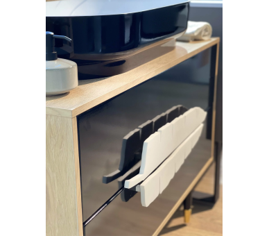Тумба Fancy Marble AGATTI с умывальником Marta 750