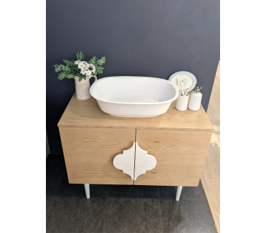 Тумба Fancy Marble AGRIA з умивальником Jay 540