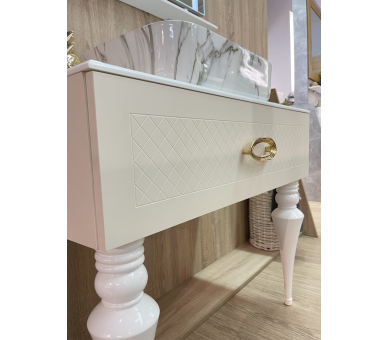 Тумба Fancy Marble AORE з умивальником Rea DEMI AiAX