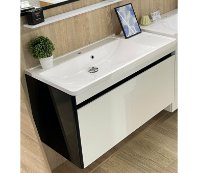 Тумба Fancy Marble Aspen 100 с умывальника Sacramento 1000