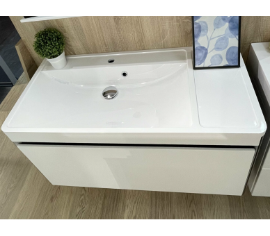 Тумба Fancy Marble Aspen 100 с умывальника Sacramento 1000